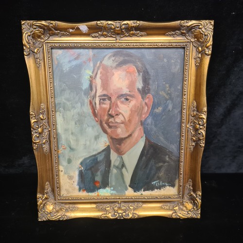 99 - Star Lot: An original Norman Teeling (b.1944) oil on board double sided painting. One side featuring... 