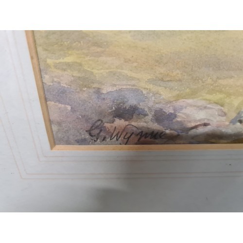 384 - Star Lot : A charming and large original Gladys Wynne (Irish, b.1876 - d.1968) watercolour on paper ... 