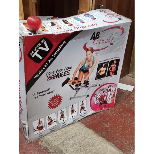 398 - As new in box Ab Circle pro. Get your beach body ready with this classic piece of Fitness equipment.... 