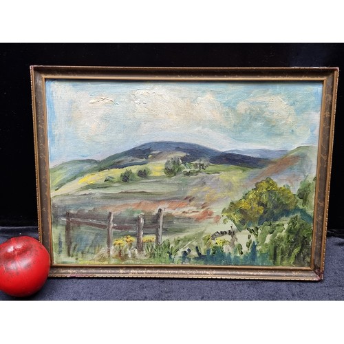 340 - A charming early 20th century oil on board painting attributed to Mrs Albany Fetherstonhaugh (Waterc... 