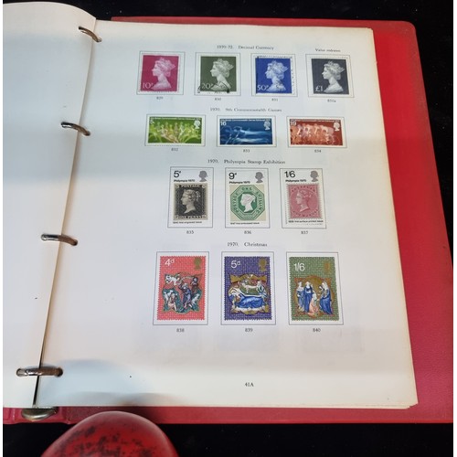 234 - A good pictural Great Britain stamp album. Some early stamps & almost full from 1960 onwards.