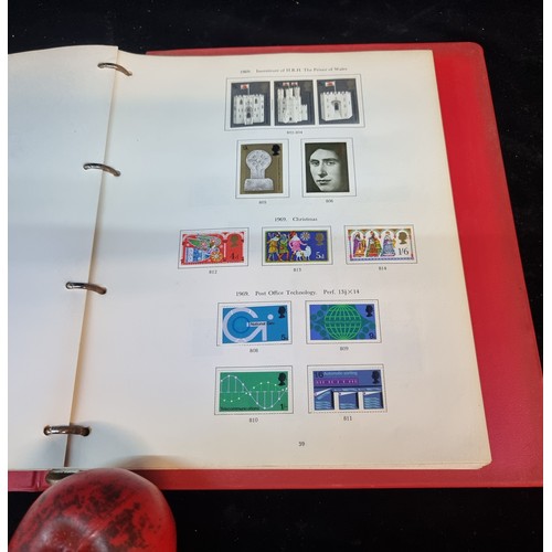 234 - A good pictural Great Britain stamp album. Some early stamps & almost full from 1960 onwards.