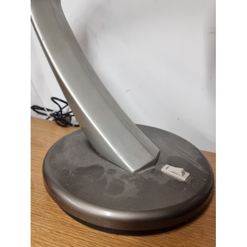 305 - Star Lot : An incredible original Fase, Icon of Space Age Boomerang Desk Lamp, 1970's. Super cool an... 