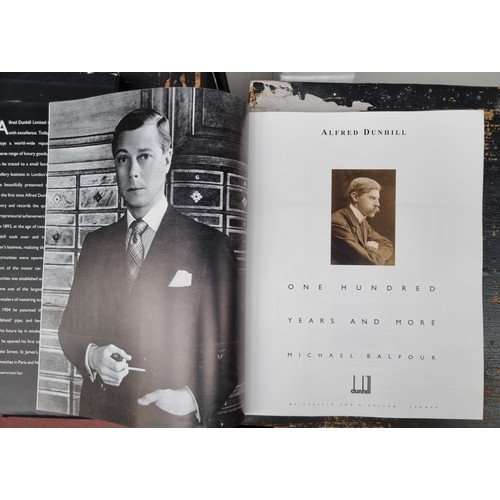 377 - A large First Edition hardback book titled 'Alfred Dunhill One Hundred Years and More.' By Michael B... 