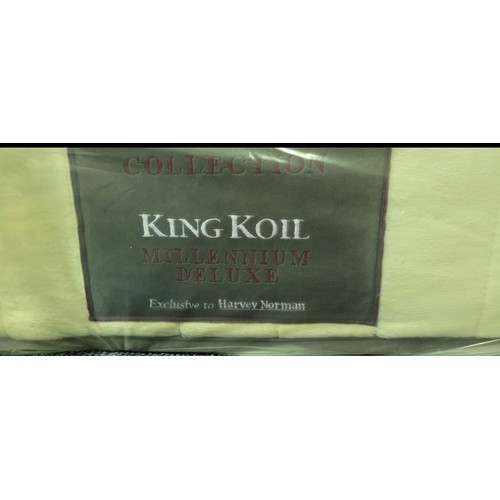 1009 - Super Star Lot : Is a super quality King Koil Millennium deluxe 5 ft x 6'6 The Mattress alone retail... 