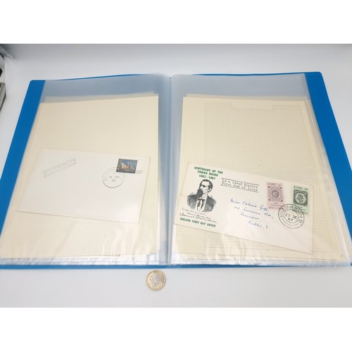 16 - Irish collectables. A fine large collection of first day covers, over 40 items. 60s, 70s, 80s. Many ... 