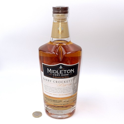 1 - Star lot : A bottle of Midleton Very Rare Whiskey (Barry Crockett Legacy) Serial no. 4871. Bottle se... 