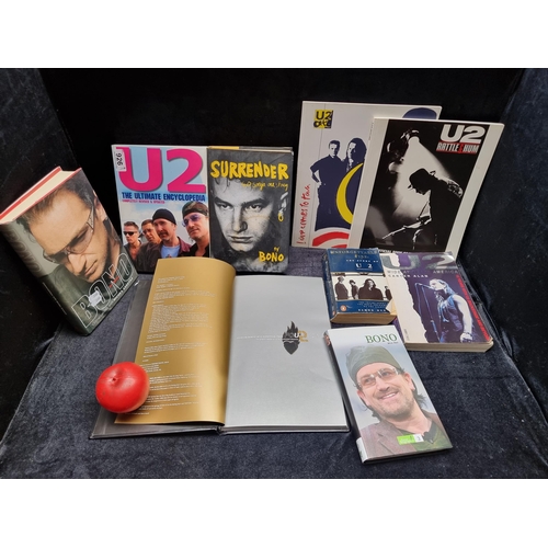 926 - Nine U2 books and publications including 