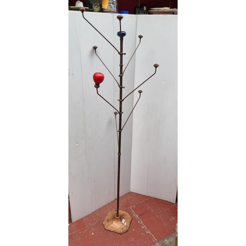 1100 - Star Lot : A fabulous 19th century haberdashery tree display with eight adjustable display points. A... 