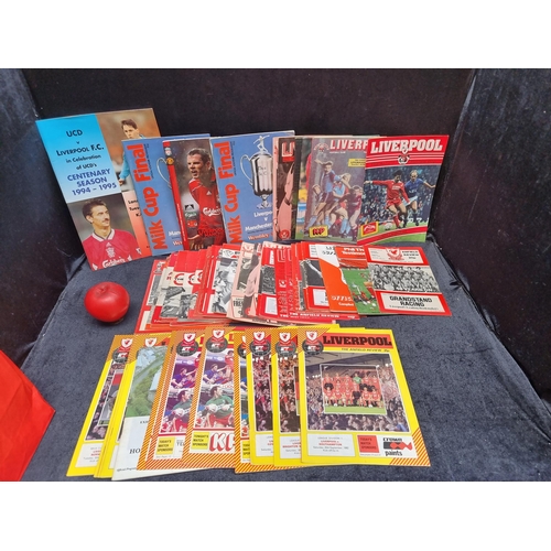 947 - A great collection of Liverpool FC football programmes dating to the 70's and 80s.