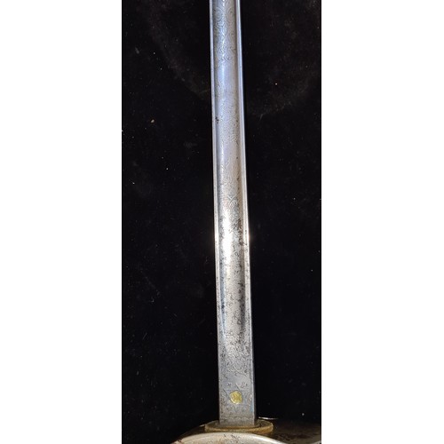 218 - Star Lot : A Victorian British Infantry Officer’s Sword by Hawkes & Co Piccadilly London with profus... 