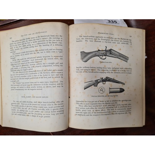 335 - An interesting vintage hardback book titled 'The Gun and its Development'  by W. W. Greener publishe... 