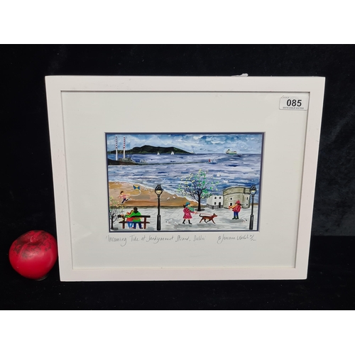 85 - An original limited edition 71/1001 'Simone Walsh' giclee print titled ' Incoming tide at Sandymount... 