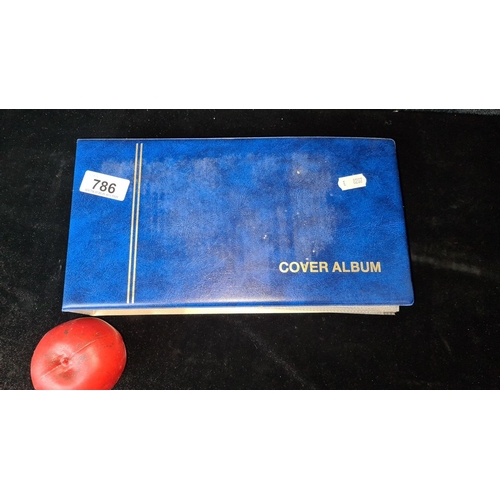 786 - A Collection of Uk 1970s  first-day cover in a blue cover album, covering  various themes . Will Add... 