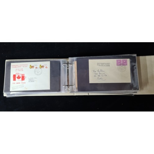 786 - A Collection of Uk 1970s  first-day cover in a blue cover album, covering  various themes . Will Add... 