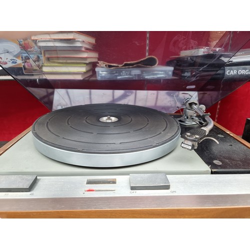 334 - Super Star Lot : A fantastic Rare  Thorens TD 125 vinyl / LP turntable. Comes with instruction manua... 