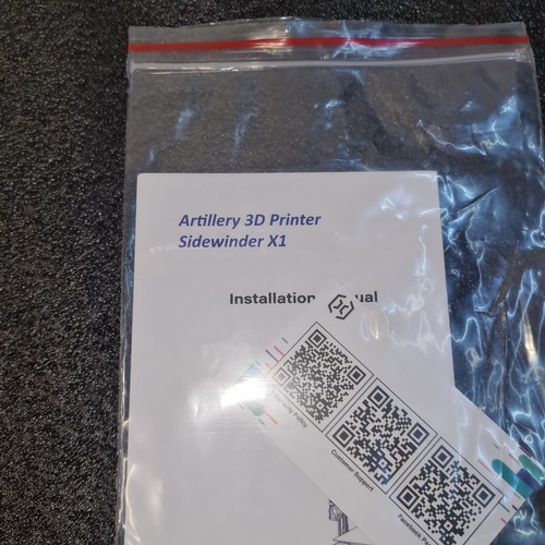 155 - Star Lot : A brand new in box Artiller 3D Printer Model: Sidewinder X1. This printer works with most... 