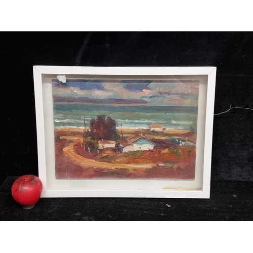 112 - Star Lot: Norman Teeling (Irish b.1944). A wonderful original Norman Teeling (b.1944) oil on board p... 