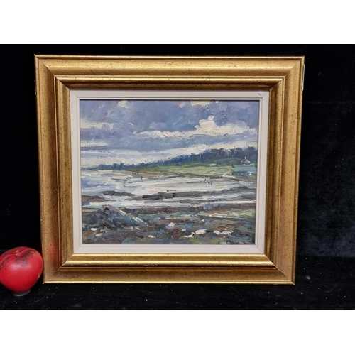 115 - Star Lot: Norman Teeling (Irish b. 1944). A stunning Norman Teeling (b.1944) oil on board painting t... 