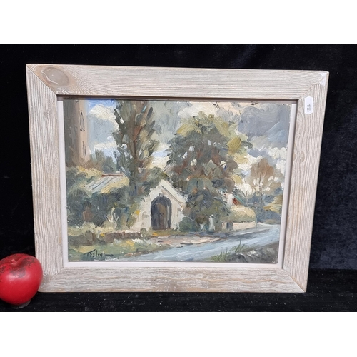 116 - Star Lot: Normal Teeling (Irish b. 1944) A brilliant Norman Teeling (b.1944) oil on board painting f... 