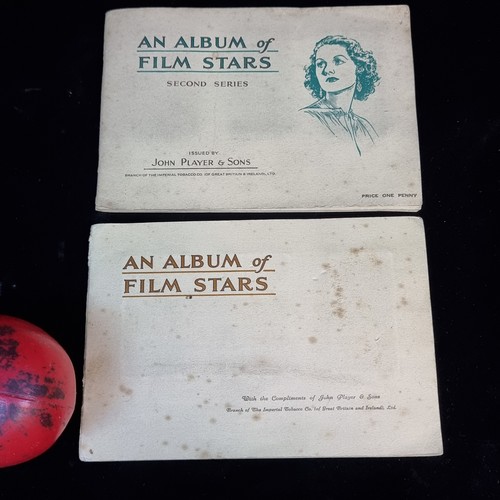 141 - Two full John Player's & Sons cigarette card 'Film Stars' albums. Both albums complete.