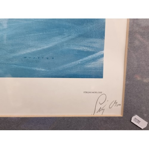 74 - Star Lot: A hand signed limited edition print (401/850) print of a Frank Wootton painting titled Mer... 