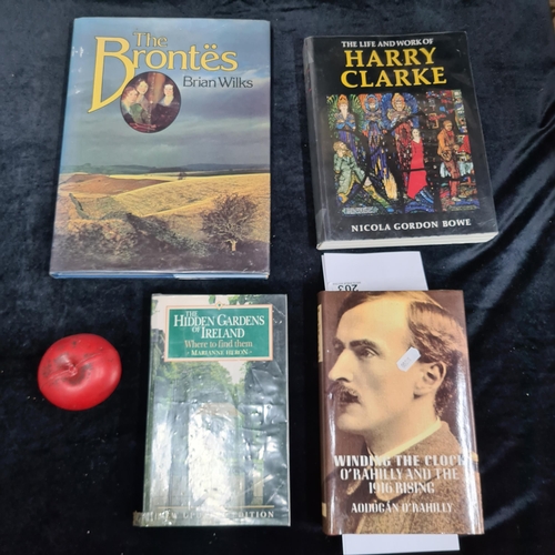 203 - Four highly interesting books of Irish interest. Including 'Winding the Clock O'Rahilly and The 1916... 