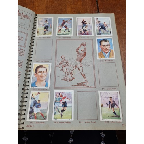 154 - Four captivating French vintage sports / exploration  albums ranging from mid 1930's to 1940. A love... 