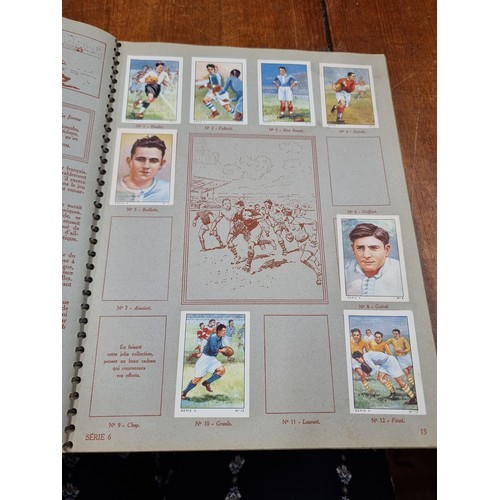 154 - Four captivating French vintage sports / exploration  albums ranging from mid 1930's to 1940. A love... 