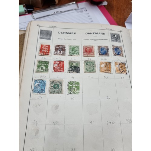 209 - A fantastic Fourth Edition of the Triumph Stamp Album for British and Foreign stamps. Printed in Eng... 