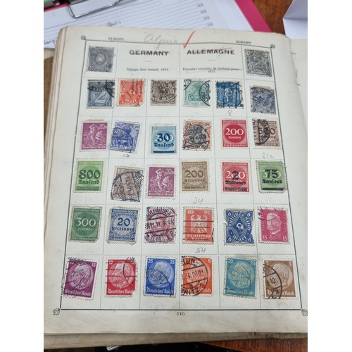 209 - A fantastic Fourth Edition of the Triumph Stamp Album for British and Foreign stamps. Printed in Eng... 