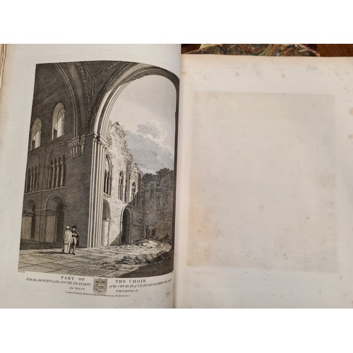 179 - Star Lot : Engraved Plates: '' Londinia Illustrata'' Vol I & II Graphic and Historic Memorials, foli... 