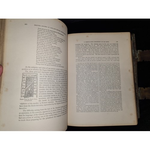 250 - Star lot : A highly impressive antique hardback book titled 