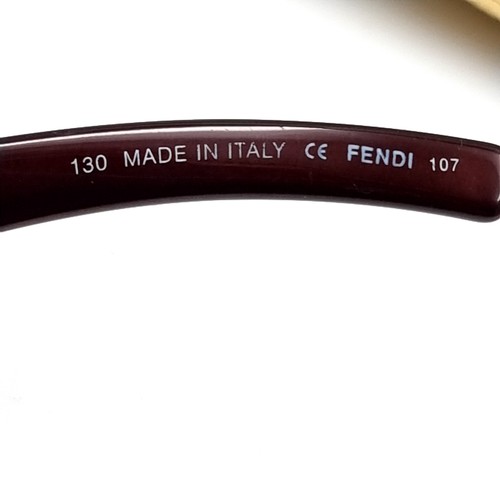 41 - A pair of Fendi sunglasses made in Italy with Fendi initials to frame. Lenses in good clean conditio... 