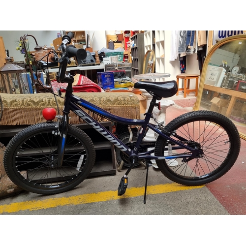 439 - An as new childs Schwin Falcon 20'' wheel size bicycle complete with reflectors and chain guard. €24... 