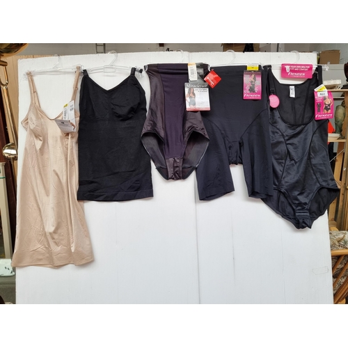 468 - Five brand new with tags shapewear including example by ' Flexees' in size M 'Miracle Suit' in size ... 