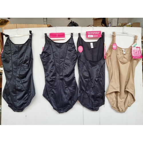 471 - Four ' Flexees by Maidenform' brand new with tags shapewear garments. Sizes include three M and one ... 