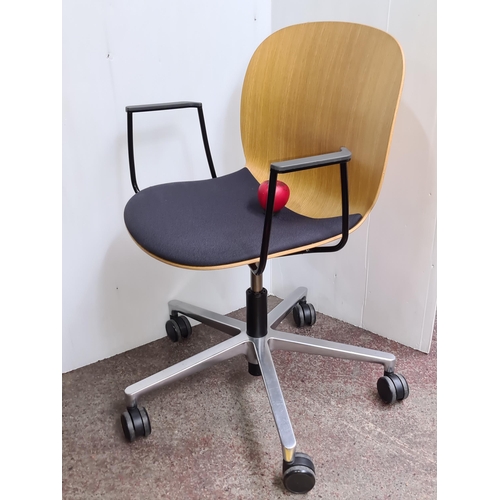 973 - Star Lot: The Swedish designed RBM Noor 6075 Meeting Chair is the ideal chair for people who work in... 