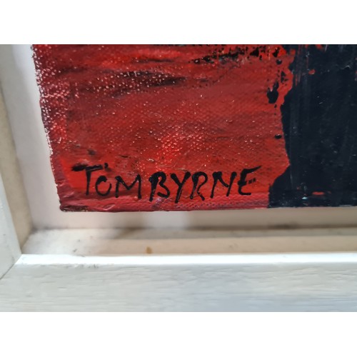 889 - Star Lot: Tom Byrne (Irish Contemporary b.1962). A stunning original Tom Byrne (b. 1962) oil, acryli... 