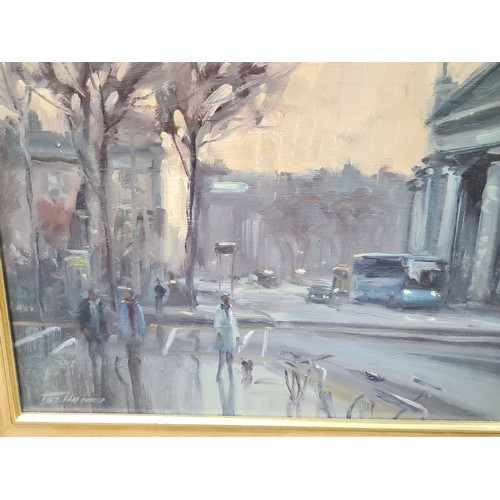 906 - Super Star Lot: Norman Teeling (Irish b. 1944) An original Norman Teeling (b.1944) Good size oil on ... 