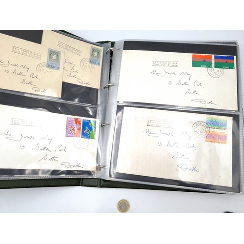 A large collection of in excess of 90 Irish first day covers. Together