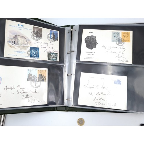 A large collection of in excess of 90 Irish first day covers. Together