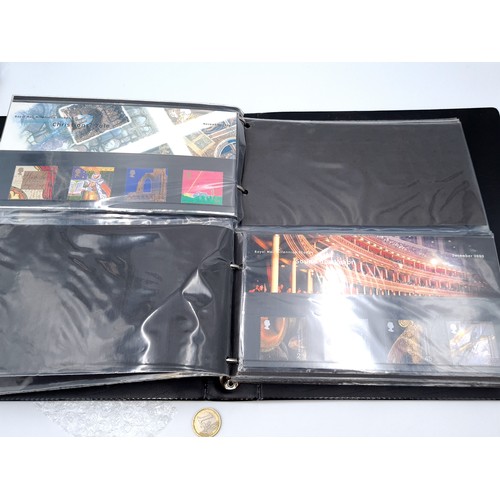 964 - A super album of royal mail millennium collection of presentation packs. 1999 - 2001. Also, Hong Kon... 