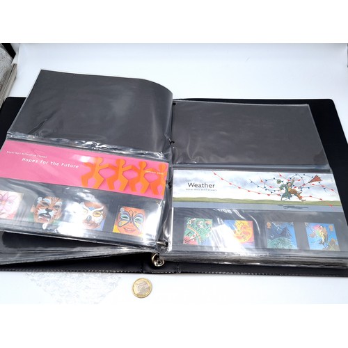 964 - A super album of royal mail millennium collection of presentation packs. 1999 - 2001. Also, Hong Kon... 