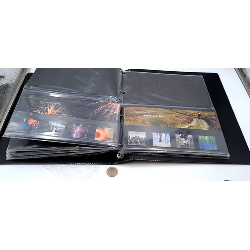 964 - A super album of royal mail millennium collection of presentation packs. 1999 - 2001. Also, Hong Kon... 