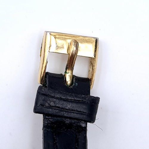 42 - Super Star Lot : A fine 9 carat gold ladies Rolex genuine wrist watch set with enamelled face Arabic... 