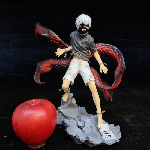 145 - A cool Tokyo Ghoul action figure of Ken Kaneki.