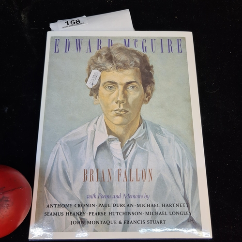 158 - A fascinating new old stock  hardback book by Brian Fallon on the renowned Irish portrait artist Edw... 