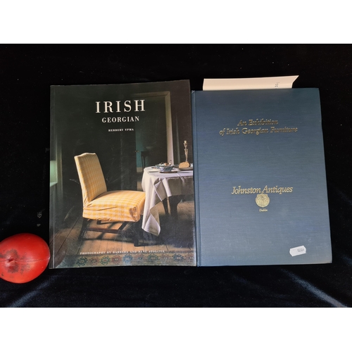 178 - Two interesting books on the Irish Georgian period / era including Johnston Antiques 'An Exhibition ... 