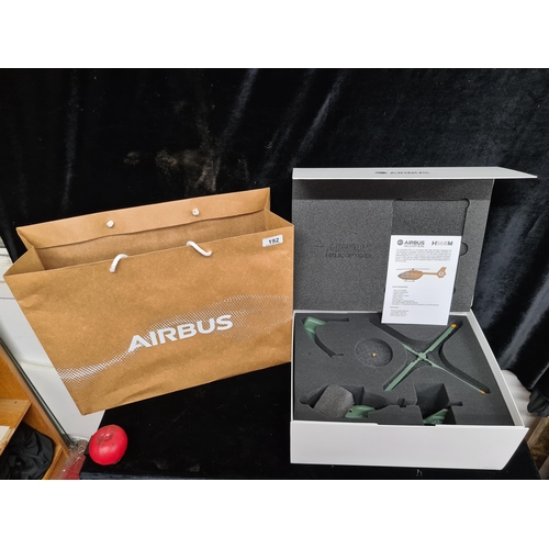 192 - A brilliant hand made collectors model of Airbus Helicopters H145M. Made by Socatec Paris. As new in... 